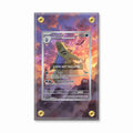 Tyranitar 222-193 IR AR Paldea Evolved Extended Art Display Cases - Screws Case - Front View