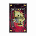 Tyranitar EX 91-98 Ancient Origins Extended Art Display Cases - Screws Case - Front View