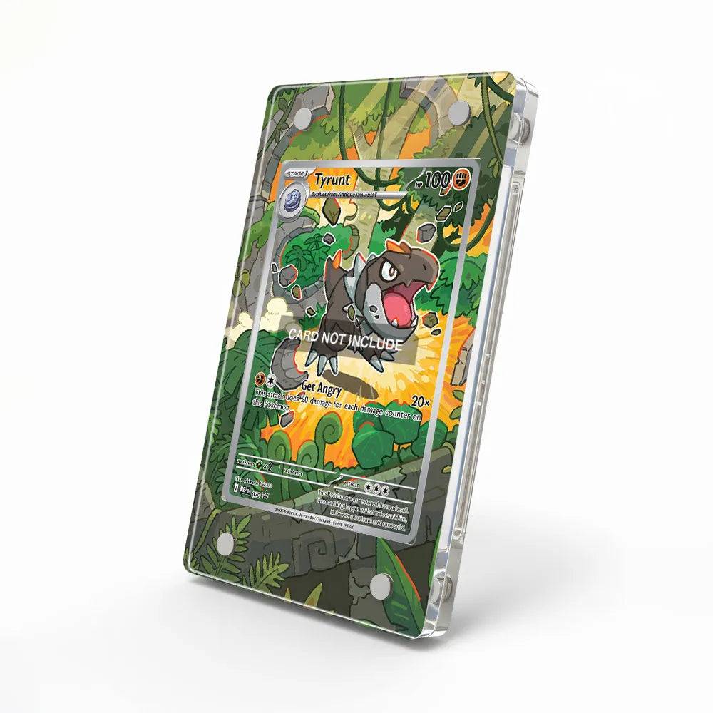 Tyrunt 070 MEP IR Black Star Promo Perfect Order Extended Art Display Cases - Magnetic Case - Side View