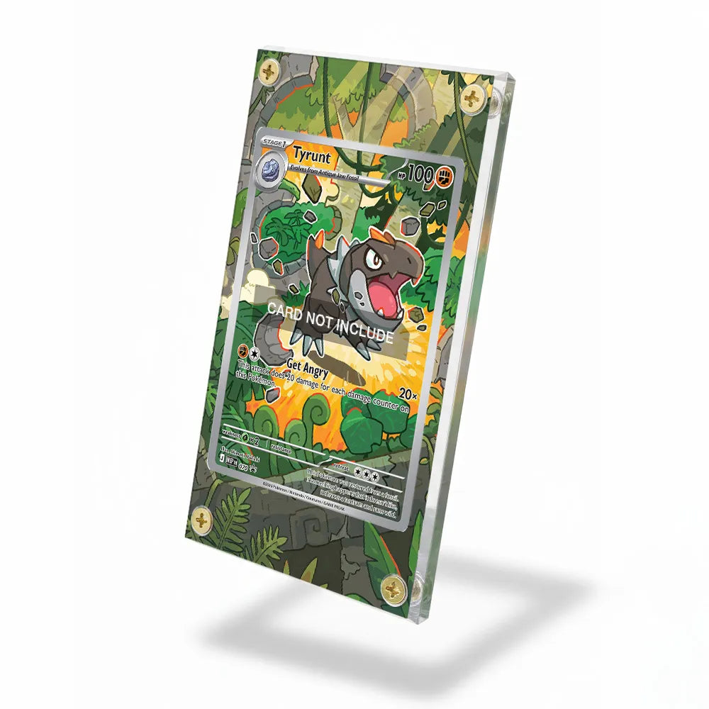 Tyrunt 070 MEP IR Black Star Promo Perfect Order Extended Art Display Cases - Screws Case - Side View