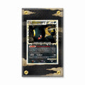 Umbreon 86-90 HeartGold & SoulSilver Extended Art Display Cases - Screws Case - Front View