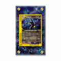 Umbreon H30-H32 Skyridge Pokemon Cards Extended Art Display Cases - Screws Case - Front View