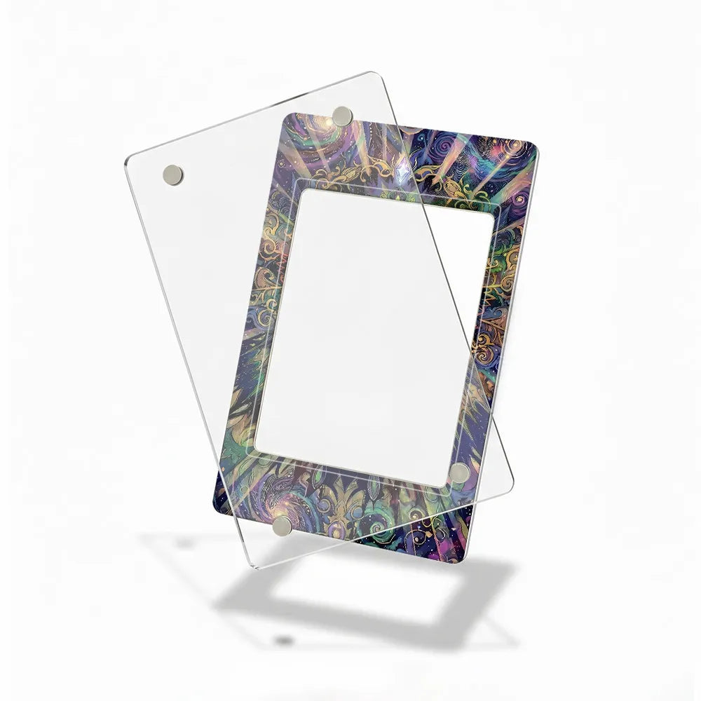 Umbreon SIR SAR Prismatic Evolutions Pokemon Extended Art Display Card Case Extended Art Display Cases - Magnetic Case - Detail View