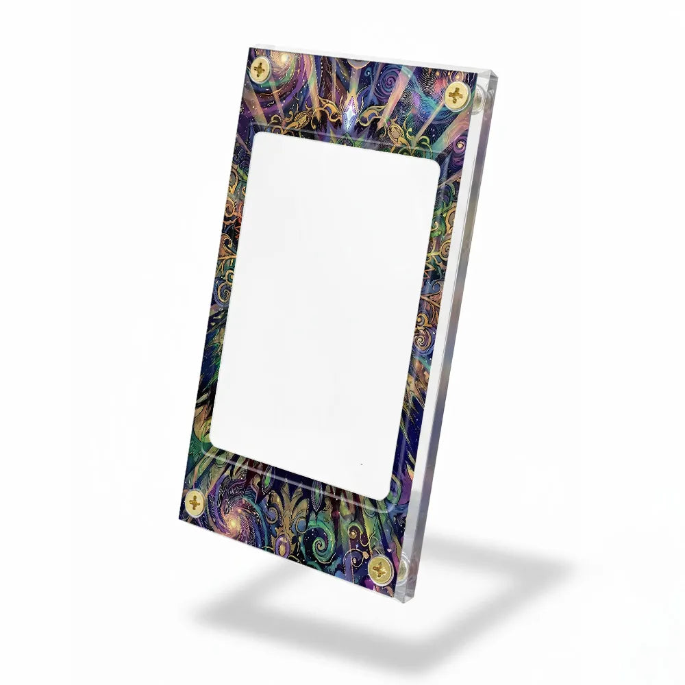 Umbreon SIR SAR Prismatic Evolutions Pokemon Extended Art Display Card Case Extended Art Display Cases - Screws Case - Side View