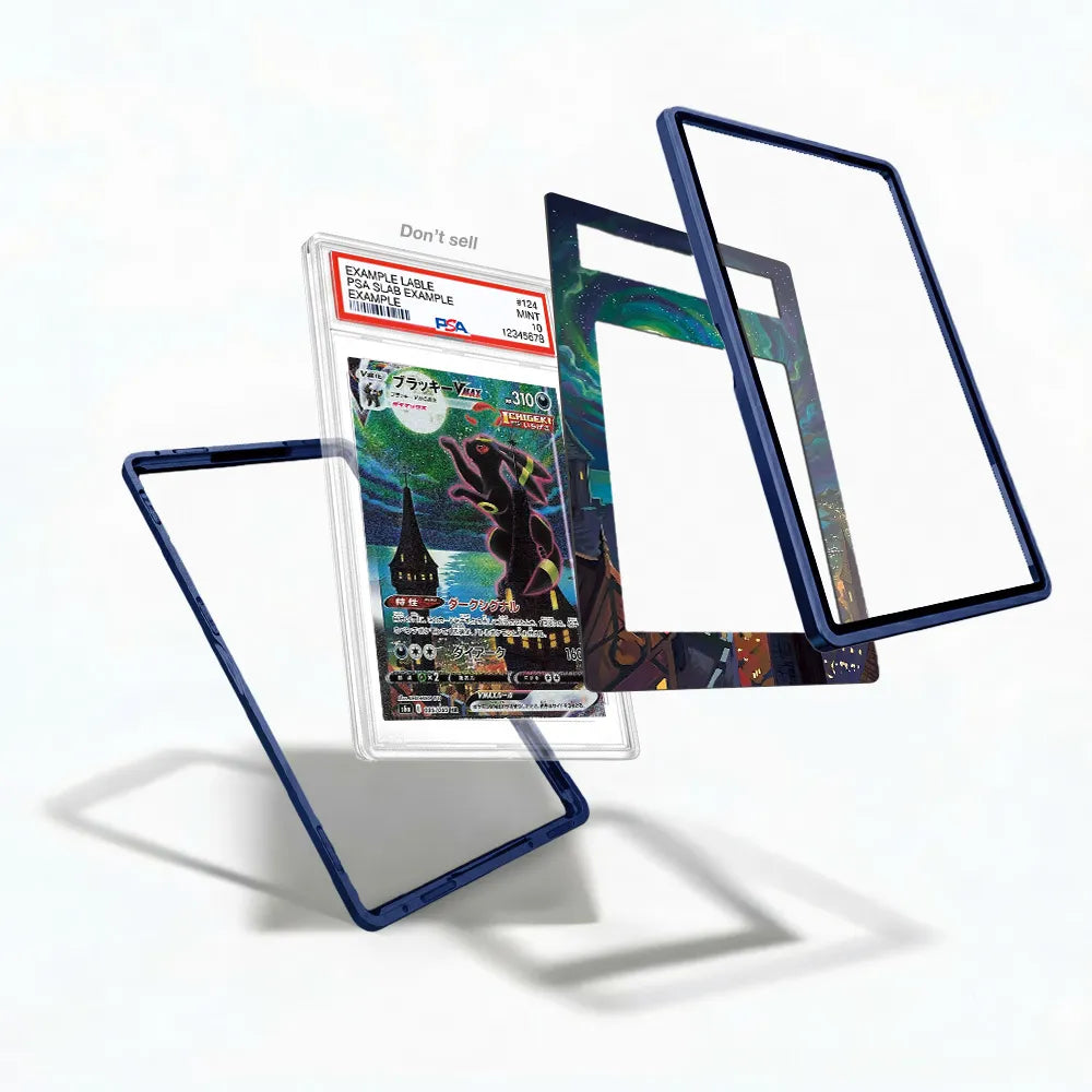 Umbreon VMAX 095-069 Evolving Skies Extended Art Display Cases - PSA Slab Case - Detail View