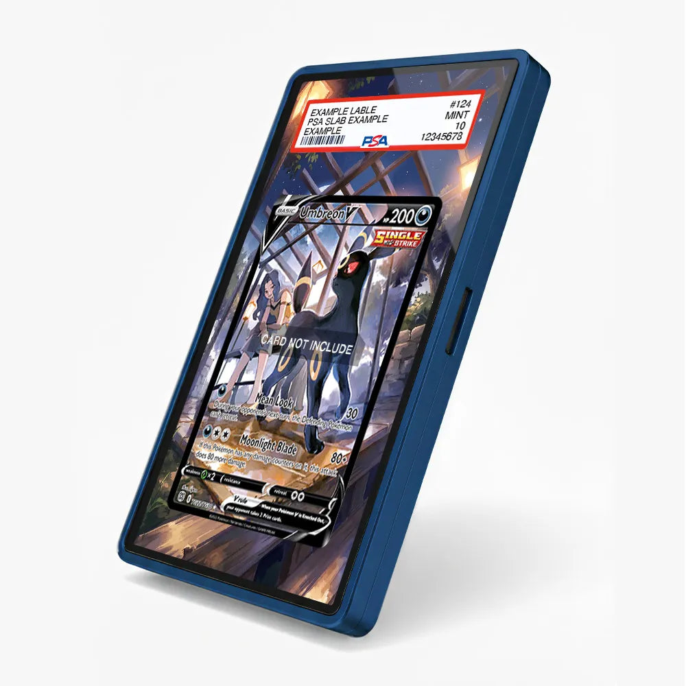 Umbreon V TG22 Trainer Gallery Brilliant Stars Extended Art Display Cases - PSA Slab Case - Side View