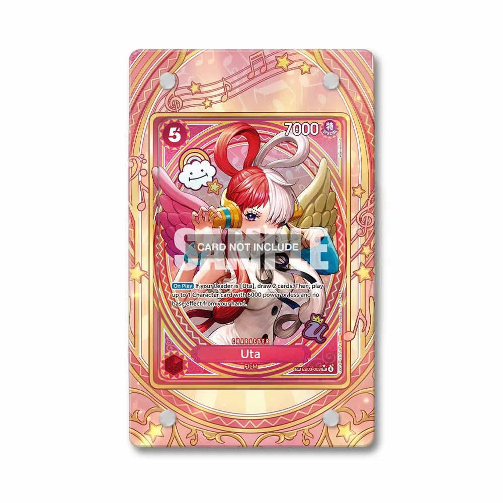 Uta EB03-003 SP Special Rare EB03-Heroines Edition Extended Art Display Cases - PSA Graded Guard Case - Front View