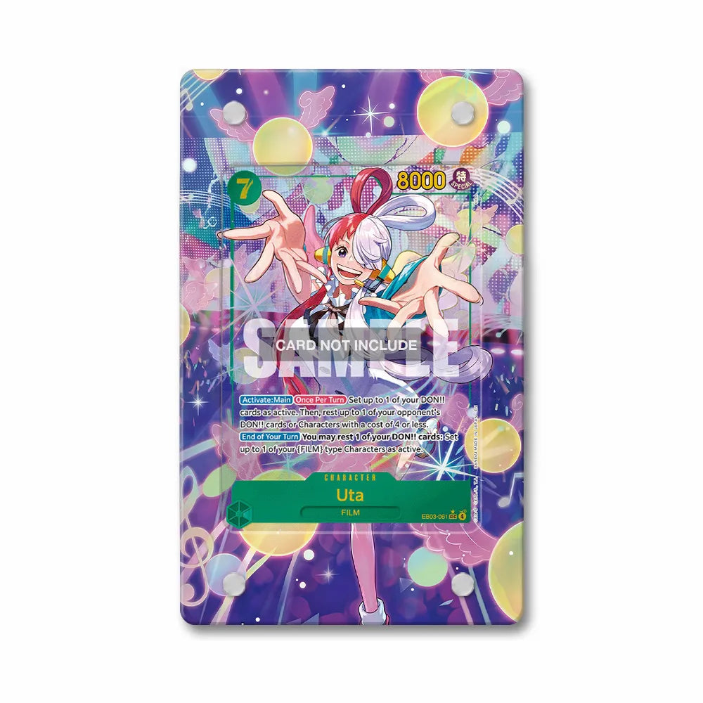 Uta Rarest Card Uta EB03-061 Secret Rare SEC Alt Art EB03-Heroines Edition Extended Art ...