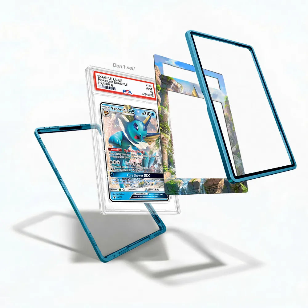 Vaporeon GX Extended Art Display Cases - PSA Slab Case - Detail View