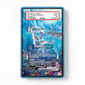 Vaporeon VMAX SWSH 182 Promo Extended Art Display Cases - PSA Slab Case - Front View