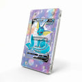 Vaporeon V Secret Rare SR Evolving Skies Extended Art Display Cases - Magnetic Case - Side View