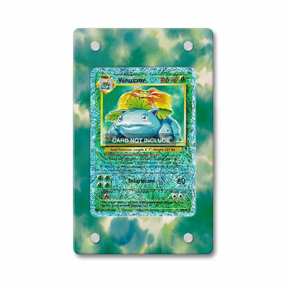 Venusaur 18-110 Reverse Holo Legendary Collection Extended Art Display Cases - PSA Slab Case - Front View