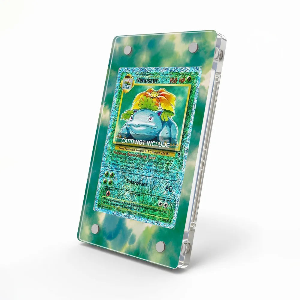 Venusaur 18-110 Reverse Holo Legendary Collection Extended Art Display Cases - Magnetic Case - Side View