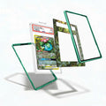 Venusaur & Snivy GX SM229 Promo Extended Art Display Cases - PSA Slab Case - Detail View