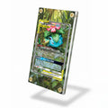 Venusaur & Snivy GX SM229 Promo Extended Art Display Cases - Screws Case - Side View