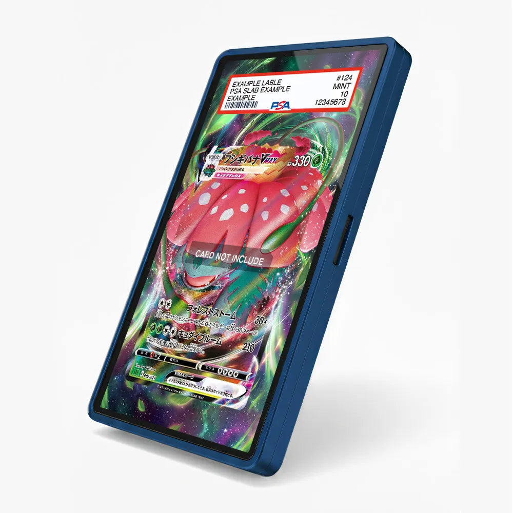 Venusaur VMAX SWSH102 Sword & Shield Promo Extended Art Display Cases - PSA Slab Case - Side View