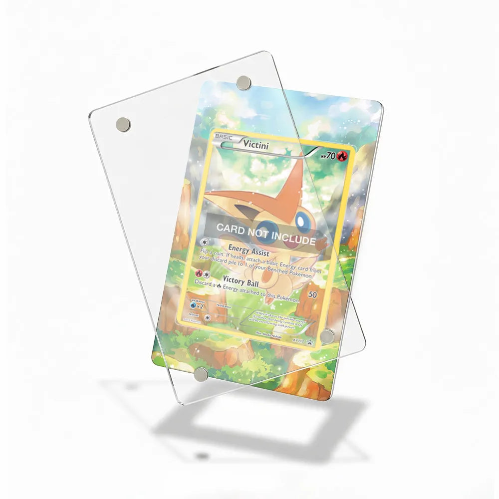 Victini XY117 Promo XY Series Extended Art Display Cases - Magnetic Case - Detail View