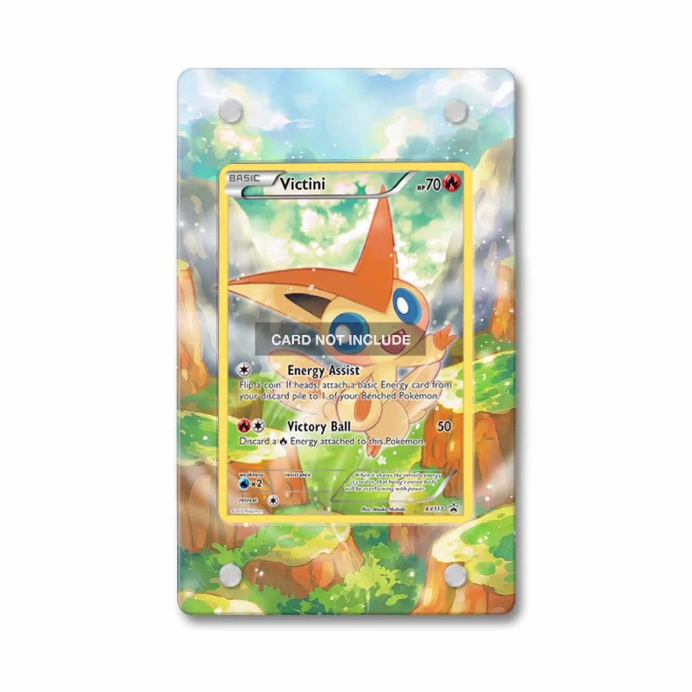 Victini XY117 Promo XY Series Extended Art Display Cases - PSA Slab Case - Front View