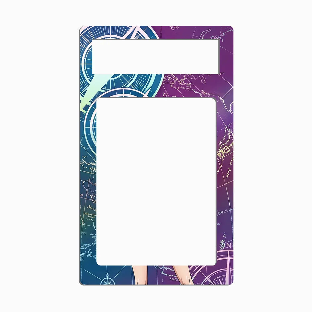 Vinsmoke Reiju OP06-042 Stand Alone Extended Art Display Cases - PSA Metal Art Only - Front View