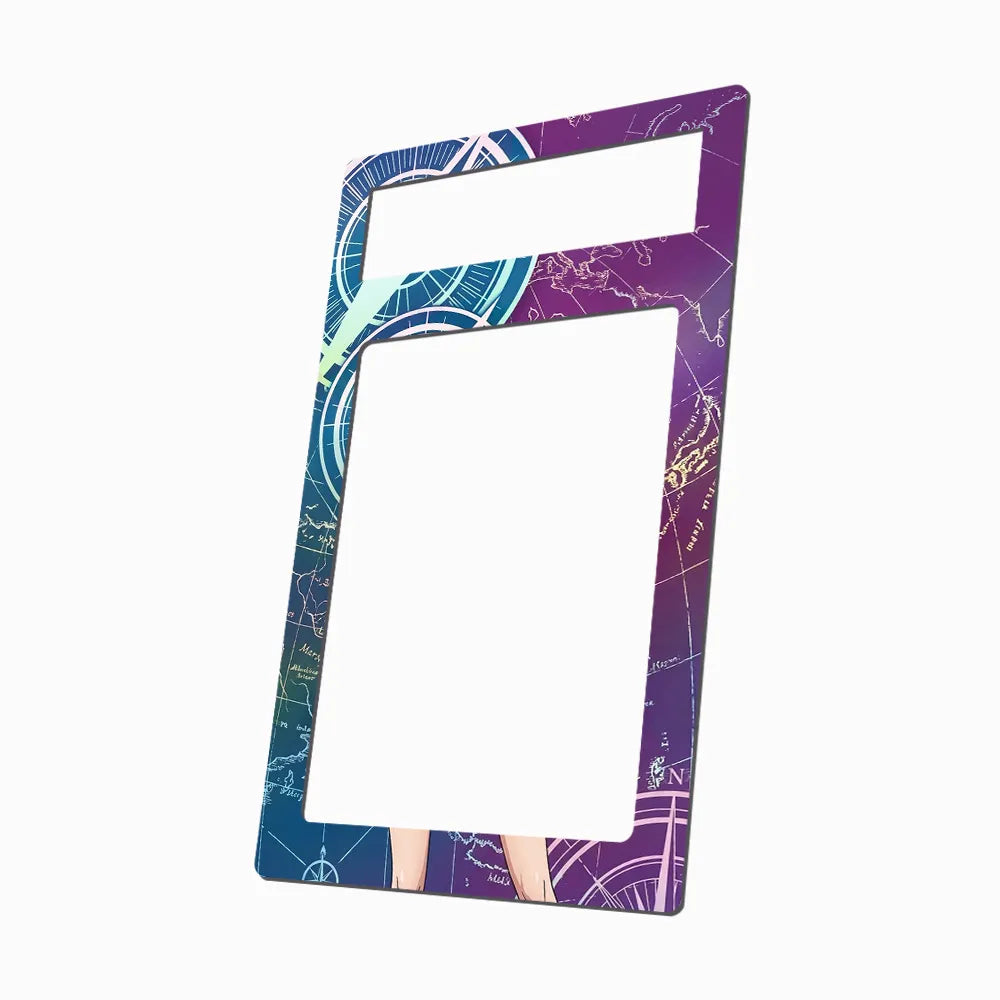 Vinsmoke Reiju OP06-042 Stand Alone Extended Art Display Cases - PSA Metal Art Only - Side View