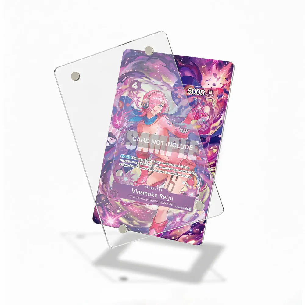 Vinsmoke Reiju OP06-069 GERMA 66 Extended Art Display Cases - Magnetic Case - Detail View