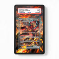 Volcanion ex 182-159 SIR SAR Journey Together Extended Art Display Cases - PSA Slab Case - Front View