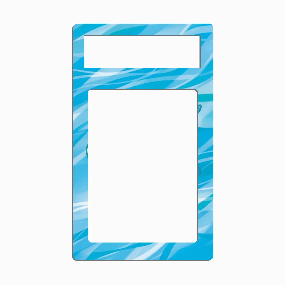 Wailord ex 095-081 SR M5 Extended Art Display Cases - PSA Metal Art Only - Front View