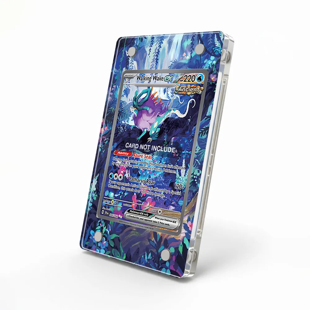Walking Wake ex 205-162 Extended Art Display Cases - Magnetic Case - Side View