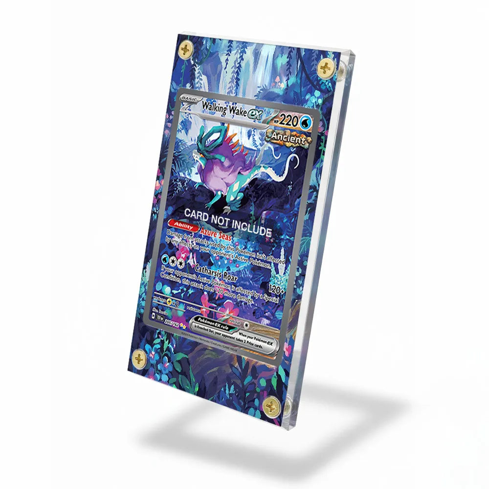 Walking Wake ex 205-162 Extended Art Display Cases - Screws Case - Side View
