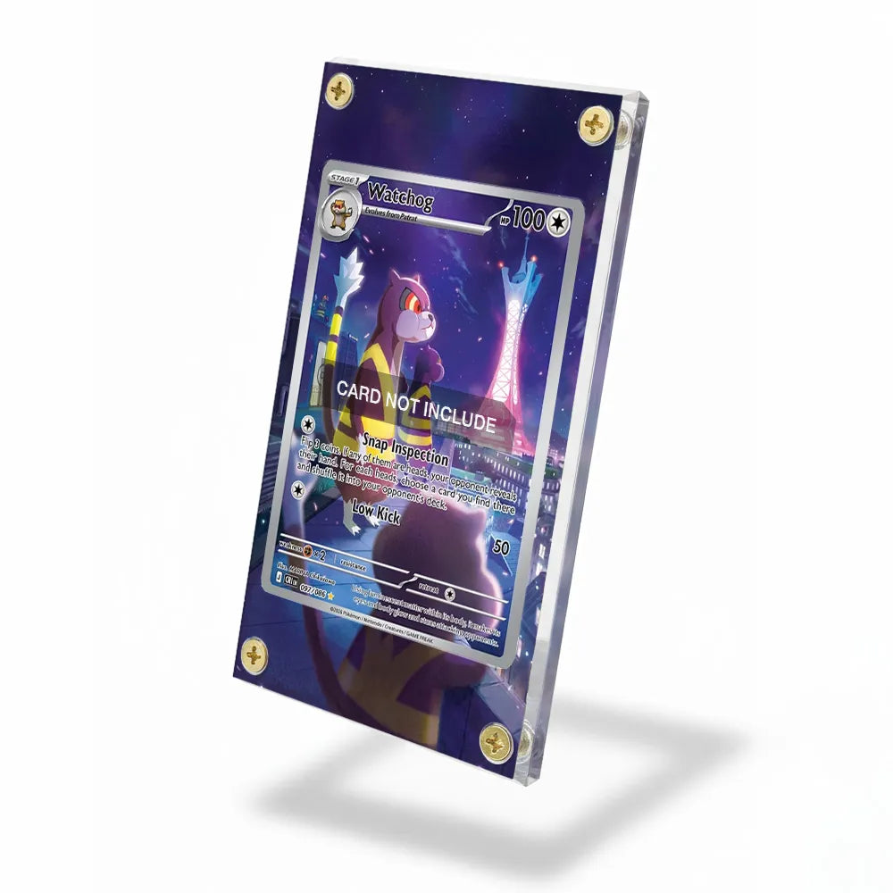 Watchog 097-086 IR CRI Extended Art Display Cases - Screws Case - Side View