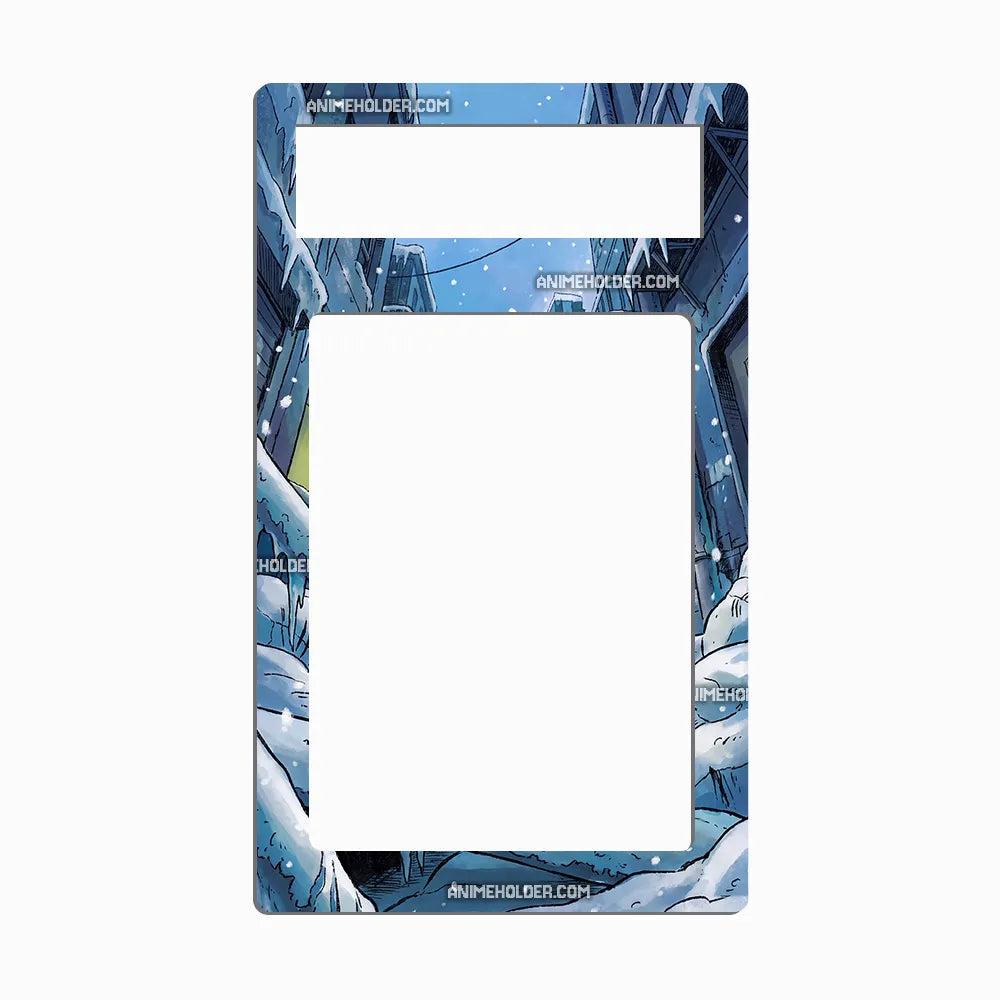 Weavile 228-217 Ascended Heroes Pokemon Cards Extended Art Display Cases - PSA Metal Art Only - Front View