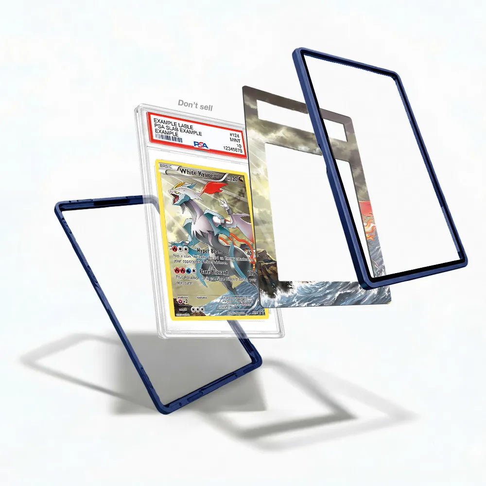 White Kyurem XY81 Promo XY Series Extended Art Display Cases - PSA Slab Case - Detail View
