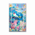 Wiglett AR 081-078 Scarlet & Violet Base Set Pokemon Cards Extended Art Display Cases - Screws Case - Front View