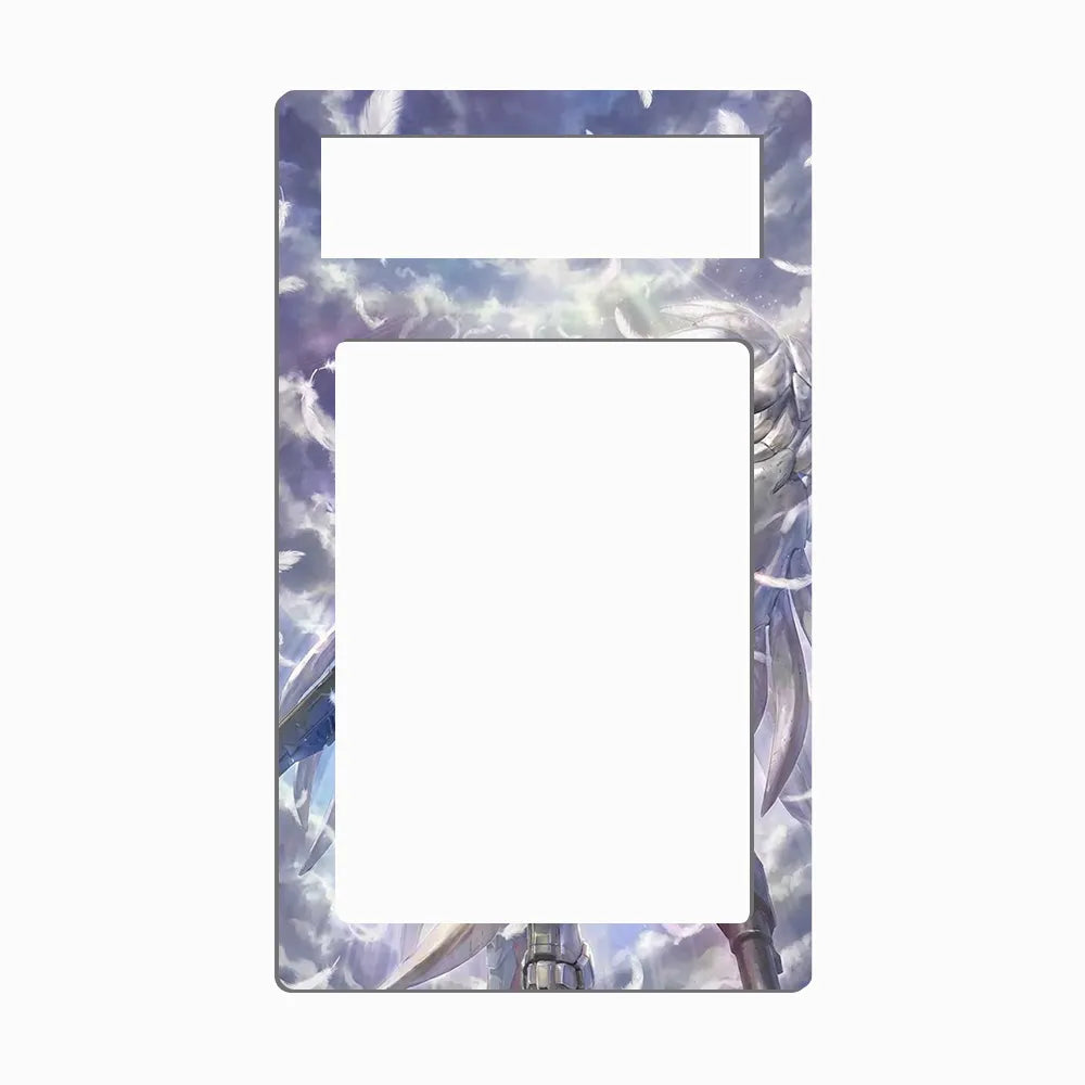 Wing Gundam Zero (EW) GD05-067 LR+ Freedom Ascension Extended Art Display Cases - PSA Metal Art Only - Front View