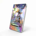 Wing Gundam Zero GD01-024 Legend Rare GD01 Extended Art Display Cases - Magnetic Case - Side View