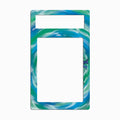 Wishiwashi ex 091-076 SR Storm Emeralda Delta Reign Pokemon Cards Custom Art Display Cases - PSA Metal Art Only - Front View