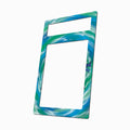 Wishiwashi ex 091-076 SR Storm Emeralda Delta Reign Pokemon Cards Custom Art Display Cases - PSA Metal Art Only - Side View