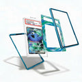 Wishiwashi ex 091-076 SR Storm Emeralda Delta Reign Pokemon Cards Custom Art Display Cases - PSA Slab Case - Detail View