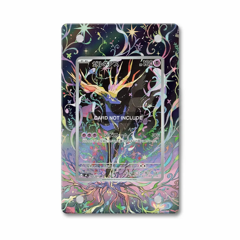 Xerneas IR AR Ninja Spinner Chaos Rising Extended Art Display Cases - PSA Graded Guard Case - Front View