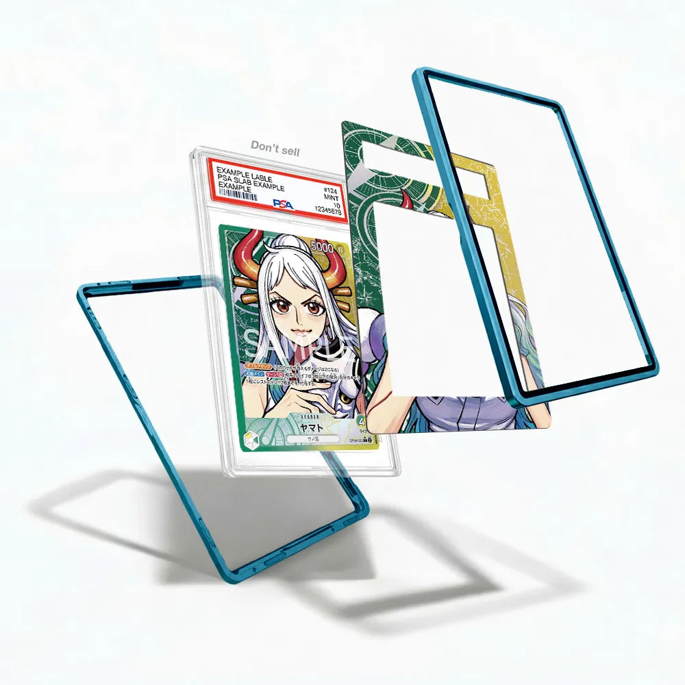 Yamato 022 OP06 EN Extended Art Display Cases - PSA Slab Case - Detail View