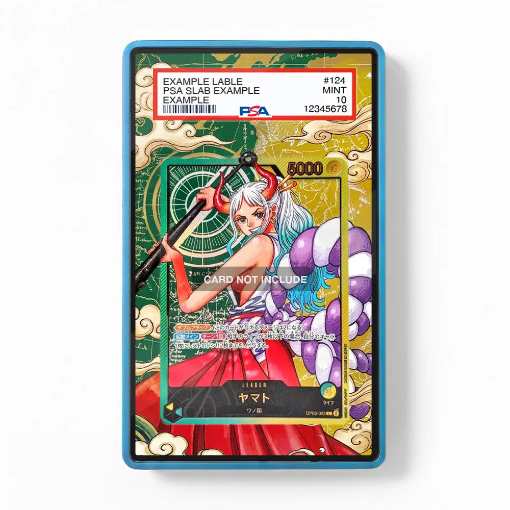 Yamato 022 WKLY SHONEN JUMP '24 Extended Art Display Cases - PSA Slab Case - Front View