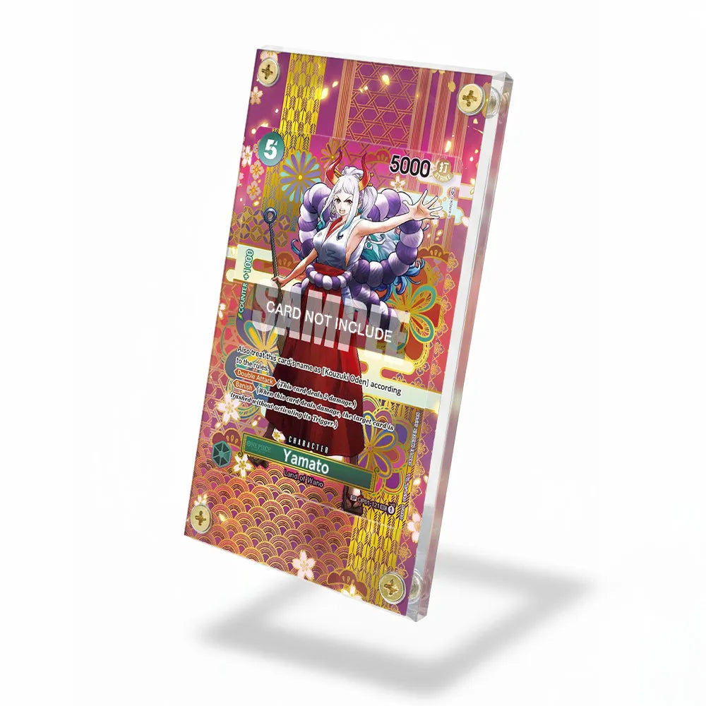 Yamato 121 OP05 Extended Art Display Cases - Screws Case - Side View