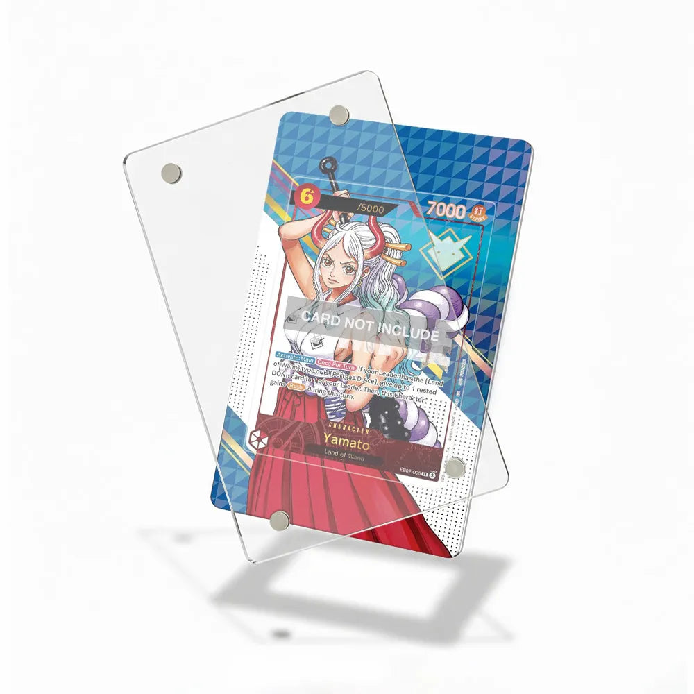 Yamato EB02-006 Land of Wano Pokemon Cards Custom Art Display Cases - Magnetic Case - Detail View