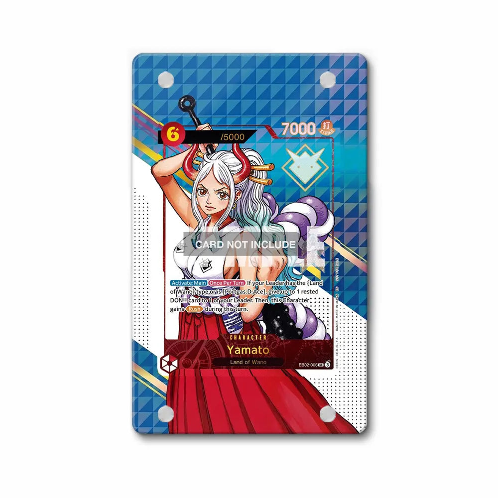 Yamato EB02-006 Land of Wano Pokemon Cards Custom Art Display Cases - Magnetic Case - Front View