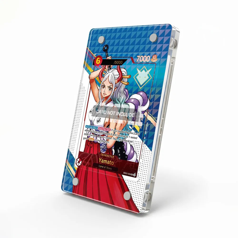 Yamato EB02-006 Land of Wano Pokemon Cards Custom Art Display Cases - Magnetic Case - Side View