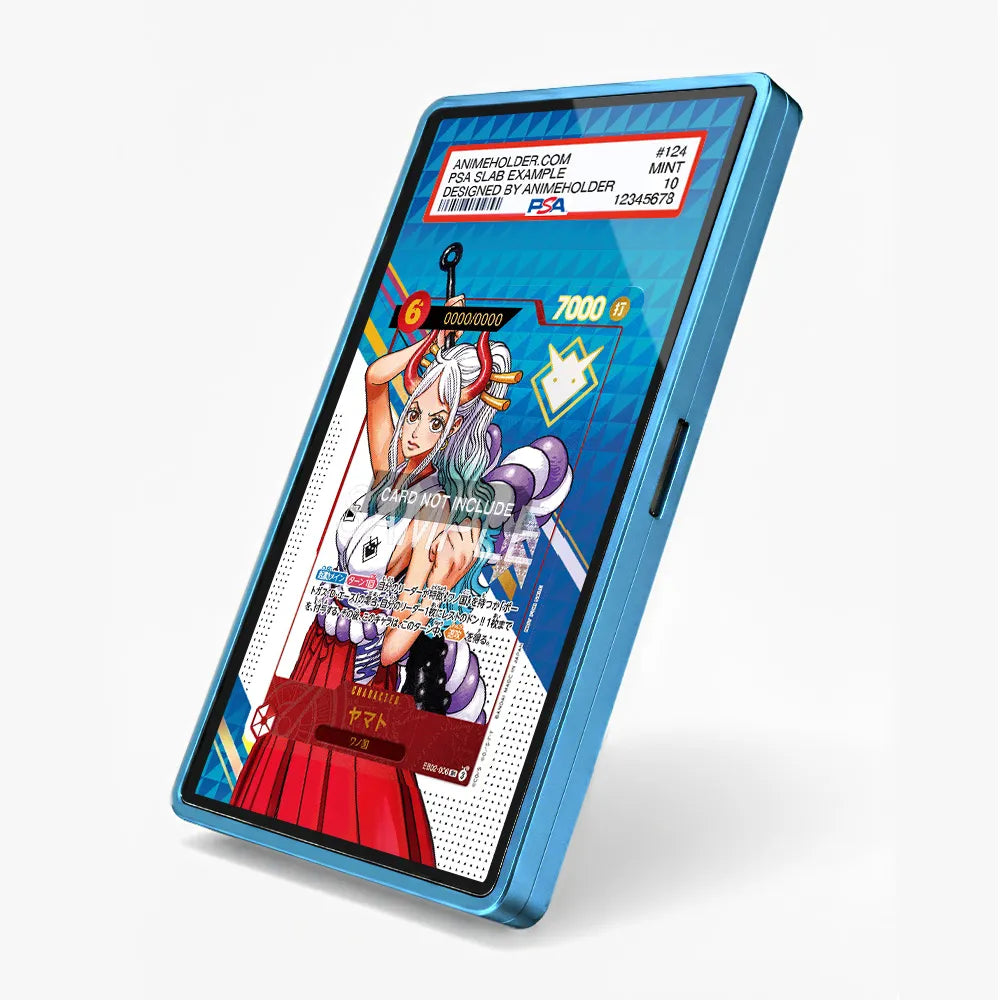 Yamato EB02-006 Land of Wano One Piece Cards Custom Art Display Cases - PSA Slab Case - Side View