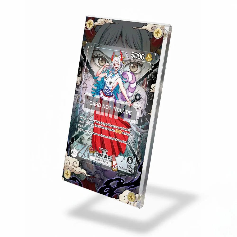 Yamato OP16-079 L Extended Art Display Cases - Screws Case - Side View