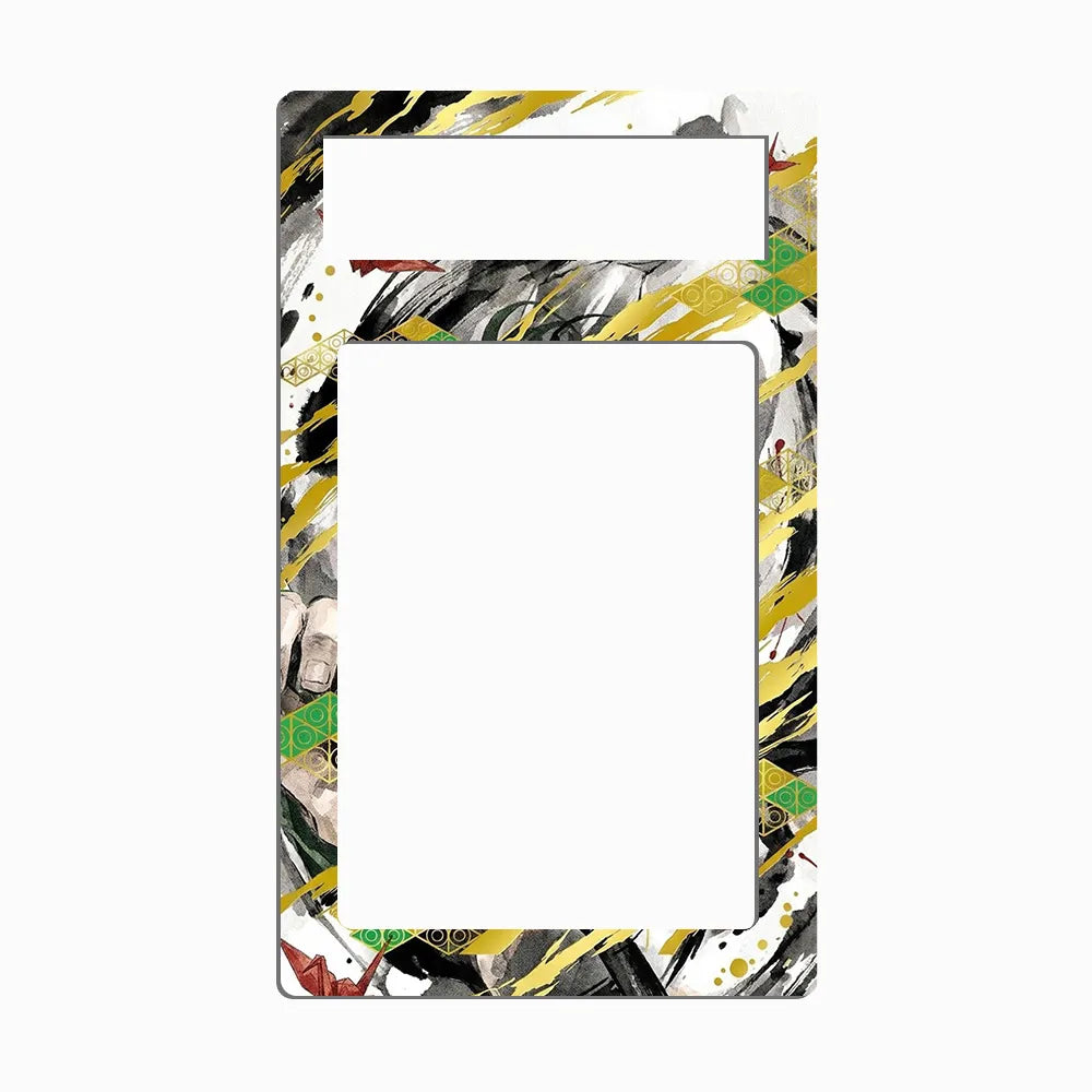 Yoji Uruha UE16BT-KGR-1-018 Kagura Bachi Extended Art Display Cases - PSA Metal Art Only - Front View