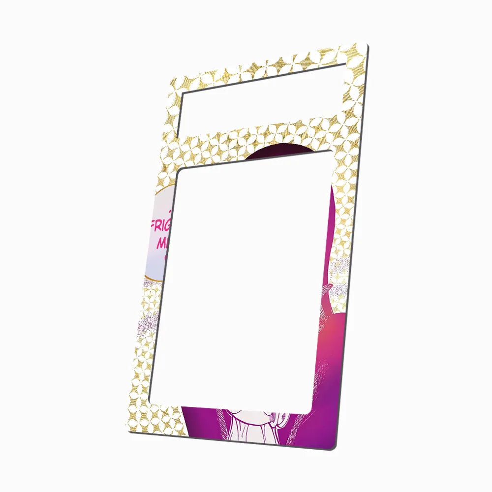 You'll Frighten Me OP14-118 Event Manga Rare OP14 Extended Art Display Cases - PSA Metal Art Only - Side View