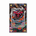 Yveltal 205-182 IR AR Paradox Rift Extended Art Display Cases - Screws Case - Front View